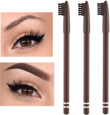 YAWI Best Long Lasting Water Proof Bold Eye Brow Pencil Brown(Brown)