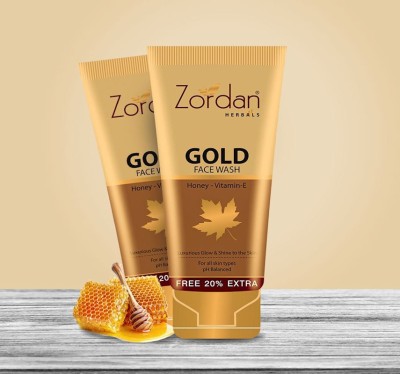 ZORDAN Herbal Gold  120 ml Face Wash(60 ml)