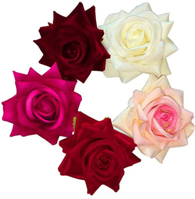 Fascinating Triple_S_Multicolor rose Hair Pin(Multicolor)