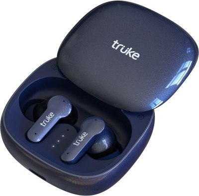 Truke Buds S2 Premium True Wireless Earbuds with Slide-N-Pair Technology Bluetooth Headset(Blue, True Wireless)
