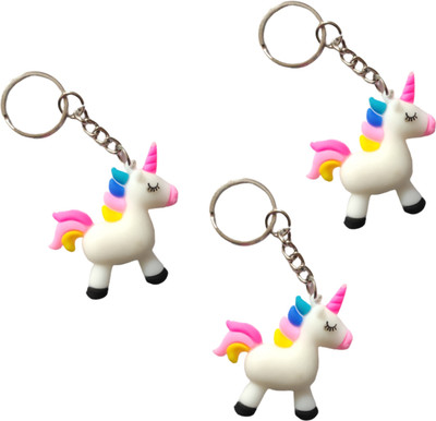 Ayden Sleeping Unicorn Pack of 3 Key Chain