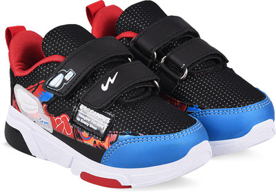 CAMPUS Boys & Girls Velcro Running Shoes(Multicolor, 7 - 8 Years)