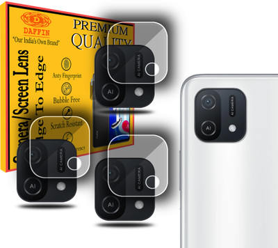 DAFFIN Back Camera Lens Glass Protector for OPPO A16k(Pack of: 3)