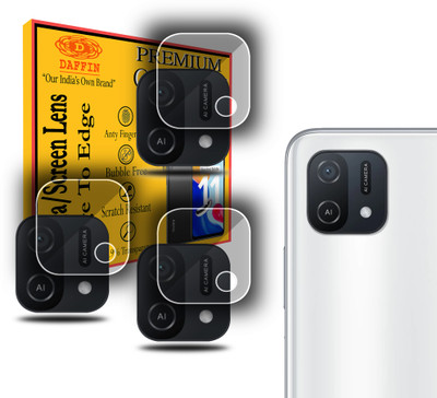DAFFIN Back Camera Lens Glass Protector for OPPO A16k(Pack of: 3)