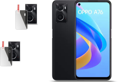 JSGROWITTECH Back Camera Lens Glass Protector for OPPO A76(Pack of: 2)