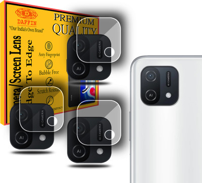 DAFFIN Back Camera Lens Glass Protector for OPPO A16k(Pack of: 3)