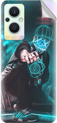 Snooky Oppo Reno7 Z 5G Mobile Skin(Green)