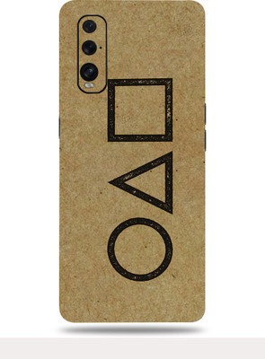 OggyBaba Oppo Find X2 Mobile Skin(Squid Sign Multicolor Skin With Ultra Matte Finish)