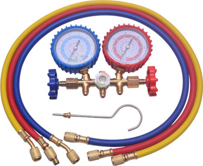 Jagdish Refrigeration Double Gauge Manifold Multi Vise Tool