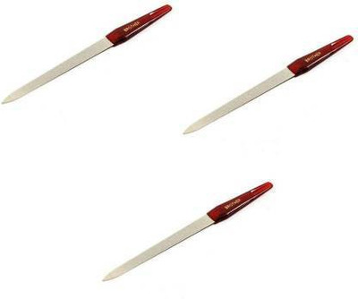 GADGETSMORE Sided Nail Buffers/Filers for Manicure (Random Colours) - Combo of 2(Set of 3)
