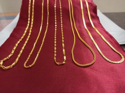 STREEKART Gold-plated Plated Brass Chain