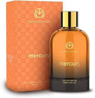 THE MAN COMPANY EDP For Men – mercury | Premium Fragrance | Long-lasting Freshness Eau de Parfum – 100 ml (For Men & Women)