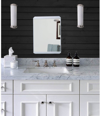 URBAN CHOICE TrueLook_White Plastic Wall Shelf(Number of Shelves - 4, White)