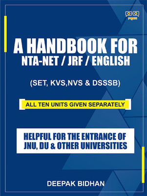 A Handbook For Nta-Net Jrf Slet English(Paperback, Deepak Bidhan)