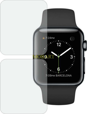 MOBART Edge To Edge Screen Guard for APPLE WATCH 38 mm 1ST GEN(Pack of 2)