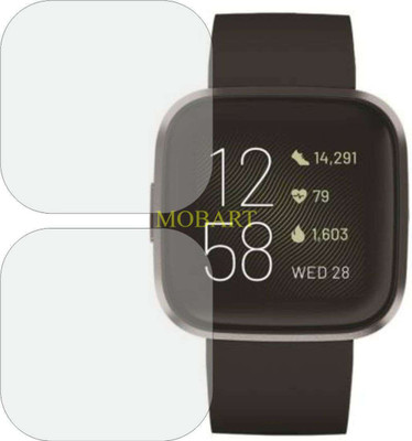 MOBART Edge To Edge Screen Guard for FITBIT VERSA 2(Pack of 2)