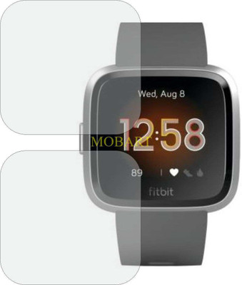 MOBART Edge To Edge Screen Guard for FITBIT VERSA LITE(Pack of 2)