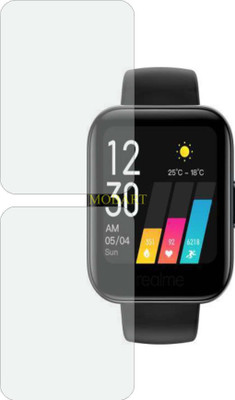 MOBART Edge To Edge Screen Guard for REALME WATCH(Pack of 2)