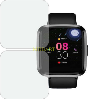 MOBART Edge To Edge Screen Guard for BOAT STORM RLT SMART WATCH 33 mm(Pack of 2)