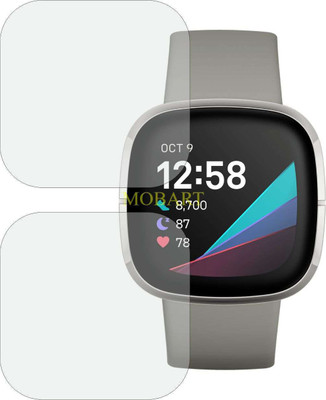 MOBART Edge To Edge Screen Guard for FITBIT SENSE(Pack of 2)
