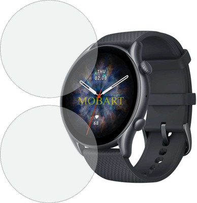 MOBART Edge To Edge Screen Guard for AMAZFIT GTE 3 PRO(Pack of 2)
