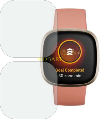 MOBART Edge To Edge Screen Guard for FITBIT VERSA 3(Pack of 2)