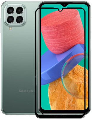 Caseline Edge To Edge Tempered Glass for SAMSUNG GALAXY M33, SAMSUNG GALAXY M33 5G(Pack of 1)