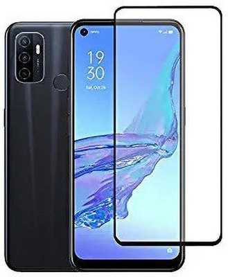 tendwell Edge To Edge Tempered Glass for Oppo 53(Pack of 1)