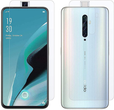 4 YARDS Front and Back Tempered Glass for Oppo Reno2 F(Pack of 1)