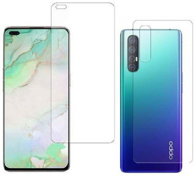 4 YARDS Front and Back Tempered Glass for Oppo Reno 3 Pro(Pack of 1)