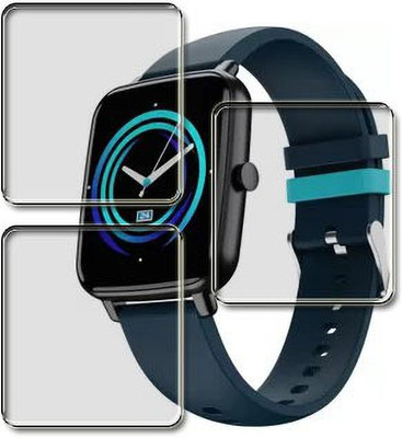 tombik Impossible Screen Guard for Q53-Defy Space Fit Smartwatch PACK-3(Pack of 3)