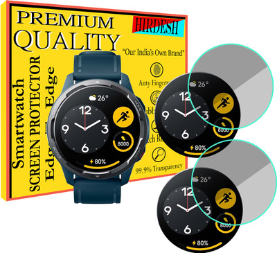 hirdesh Screen Guard for Xiaomi Watch S1 Active(Pack of 2)