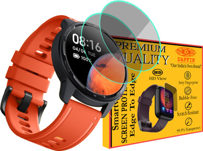 daffin Screen Guard for Xiaomi Watch S1 Active(Pack of 2)
