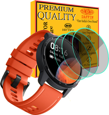daffin Screen Guard for Xiaomi Watch S1 Active(Pack of 3)