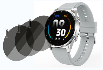 XAZE Screen Guard for Fire-Boltt Thunder Smartwatch(Pack of 3)