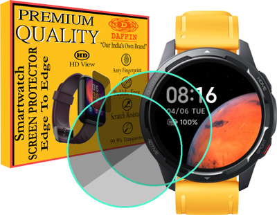daffin Screen Guard for Xiaomi Watch S1 Active(Pack of 2)