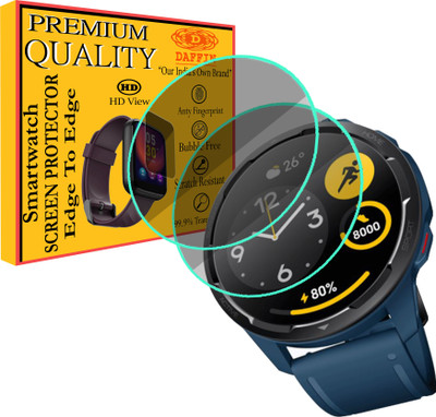 daffin Screen Guard for Xiaomi Watch S1 Active(Pack of 2)