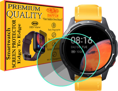 daffin Screen Guard for Xiaomi Watch S1 Active(Pack of 2)