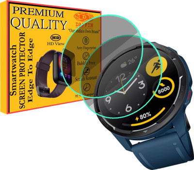 daffin Screen Guard for Xiaomi Watch S1 Active(Pack of 2)