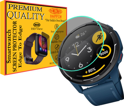 daffin Screen Guard for Xiaomi Watch S1 Active(Pack of 1)