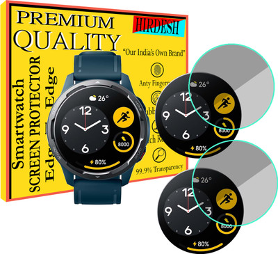 hirdesh Screen Guard for Xiaomi Watch S1 Active(Pack of 2)