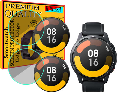 hirdesh Screen Guard for Xiaomi Watch S1 Active(Pack of 2)