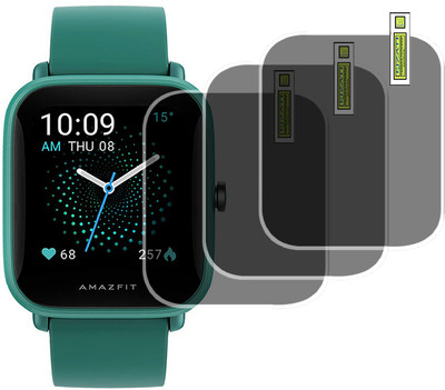 EJZATI Screen Guard for Amazfit Bip U Pro NYSE Listed Smart Watch SCREEN TEMPERED(Pack of 3)