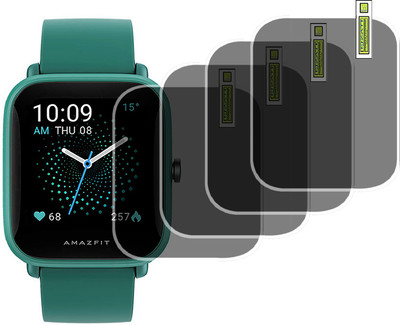 EJZATI Screen Guard for Amazfit Bip U Pro NYSE Listed Smart Watch SCREEN TEMPERED(Pack of 4)