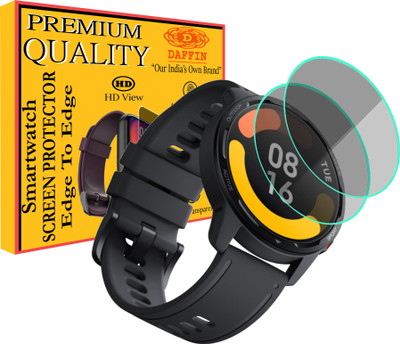 daffin Screen Guard for Xiaomi Watch S1 Active(Pack of 2)