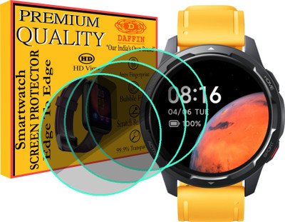 daffin Screen Guard for Xiaomi Watch S1 Active(Pack of 3)