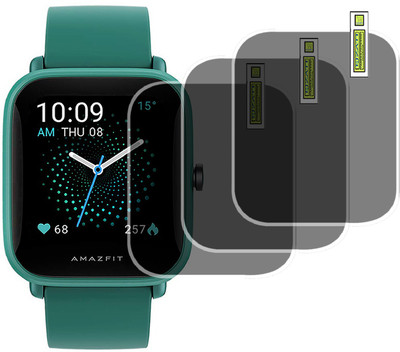 EJZATI Screen Guard for Amazfit Bip U Pro NYSE Listed Smart Watch SCREEN TEMPERED(Pack of 3)