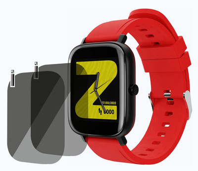 XAZE Screen Guard for Zebronics ZEB-FIT280CH smart watch screen guard(Pack of 2)