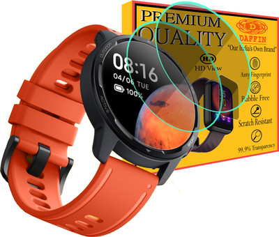 daffin Screen Guard for Xiaomi Watch S1 Active(Pack of 2)