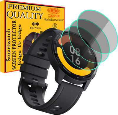 daffin Screen Guard for Xiaomi Watch S1 Active(Pack of 3)